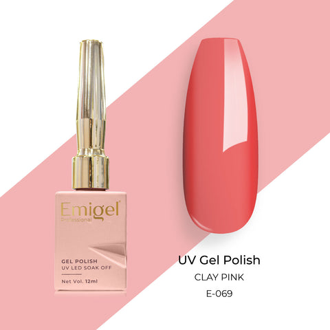 Emigel - UV Gel Polish - CLAY PINK - E069