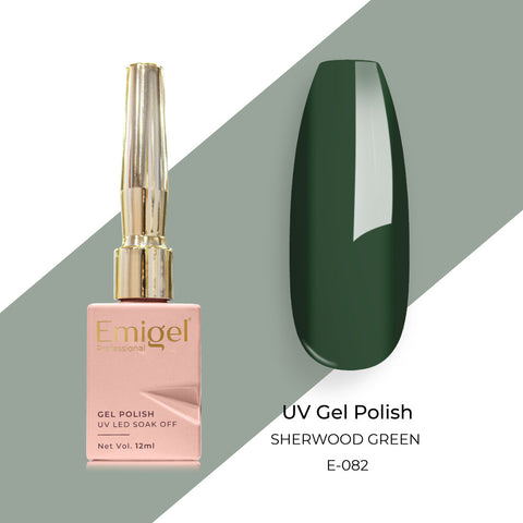 Emigel - UV Gel Polish - SHERWOOD GREEN  - E082