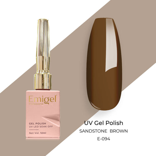 Emigel - UV Gel Polish - SANDSTONE  BROWN - E094