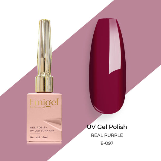 Emigel - UV Gel Polish - REAL PURPLE - E097
