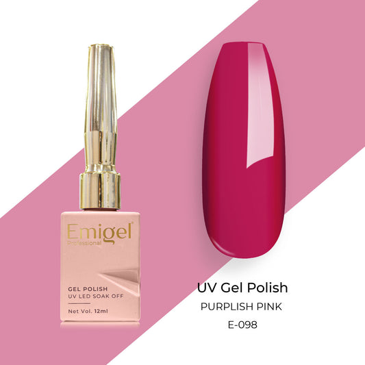 Emigel - UV Gel Polish - PURPLISH PINK  - E098