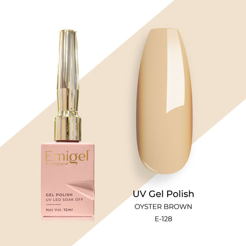 Emigel - UV Gel Polish - OYSTER BROWN - E128