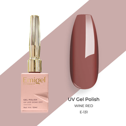 Emigel - UV Gel Polish - WINE RED - E131