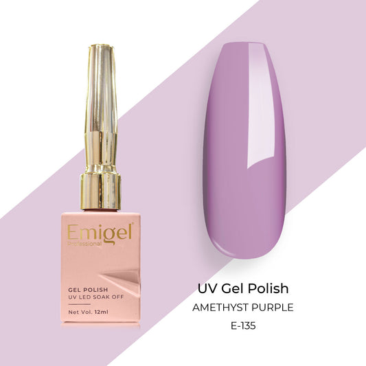 Emigel - UV Gel Polish - AMETHYST PURPLE - E135