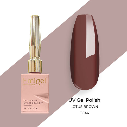 Emigel - UV Gel Polish - LOTUS BROWN - E144