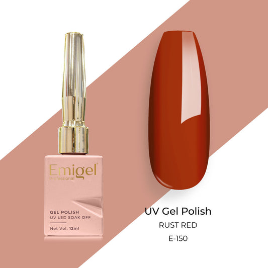 Emigel - UV Gel Polish - RUST RED - E150