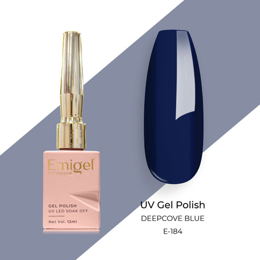 Emigel - UV Gel Polish - DEEPCOVE BLUE - E184