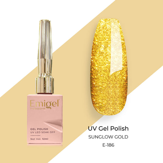 Emigel - UV Gel Polish - SUNGLOW GOLD - E186