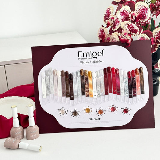 Emigel - Vintage Collection UV Gel Polish Kit - 26 Shades