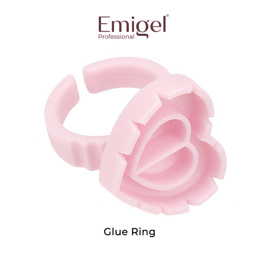 Emigel - Eye Lash Extention Essentials - Glue Ring (Pack of 100pcs)