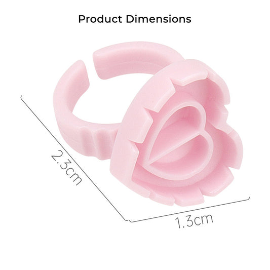 Emigel - Eye Lash Extention Essentials - Glue Ring pack of 100