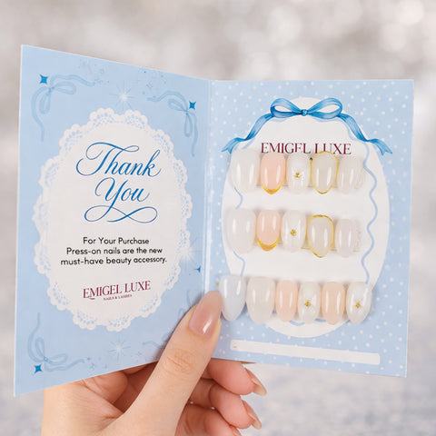 Emigel - Handmade Press On Nails - 002
