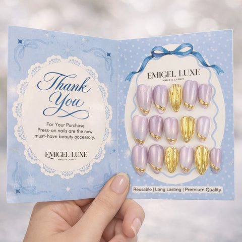 Emigel - Handmade Press On Nails - 004