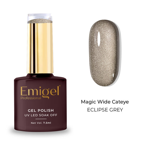 Special Gel Polish - Magic Wide Cateye - 001- Eclipse Grey