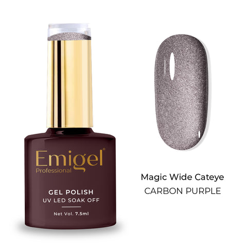Special Gel Polish - Magic Wide Cateye - 004 - Carbon Purple
