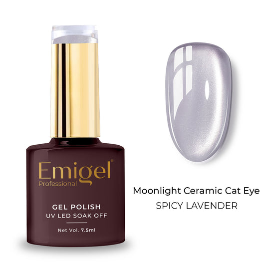 Emigel - UV Moonlight Ceramic Cat Eye - 003 - Spicy Lavender 1080