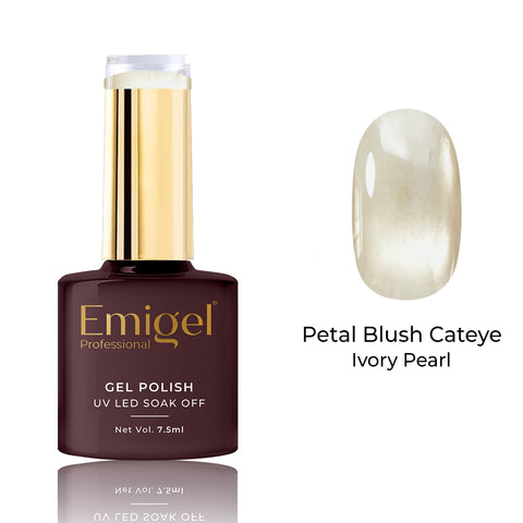Special Gel Polish- Petal Blush Cateye -011- Ivory Pearl