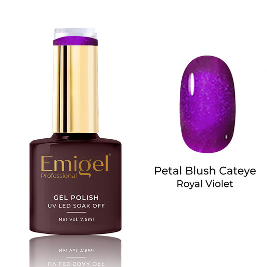 Special Gel Polish- Petal Blush Cateye -014- Royal Violet
