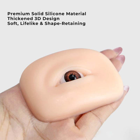 Emigel - Eye Lash Extention Essentials - Silicone Mannequin Eyes