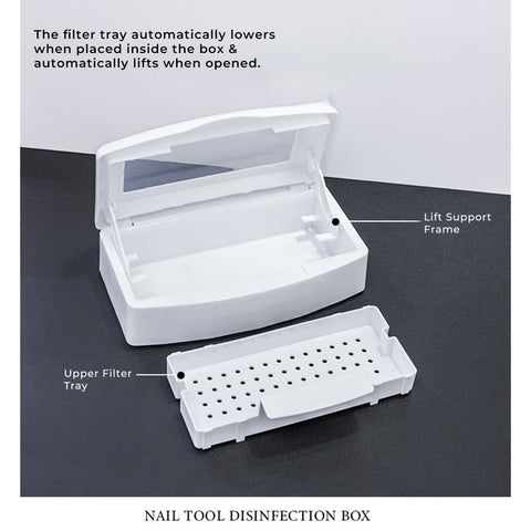 Emigel - Eye Lash Extention Essentials - Eyelash Tools Sterilizing Box