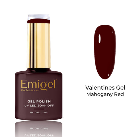 Special Gel Polish- Valentines Gel Polish -010- Mahogancy Red